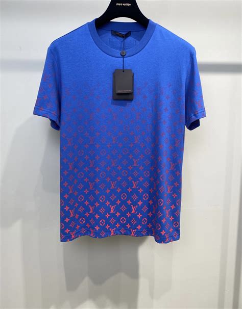 blue lv t shirt|louis vuitton t shirts.